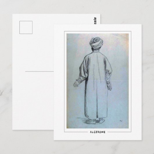 Jean-Léon Gérôme #168 - Fine Art Briefkaart (Voorkant / Achterkant)