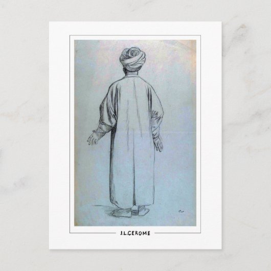 Jean-Léon Gérôme #168 - Fine Art Briefkaart (Voorkant)