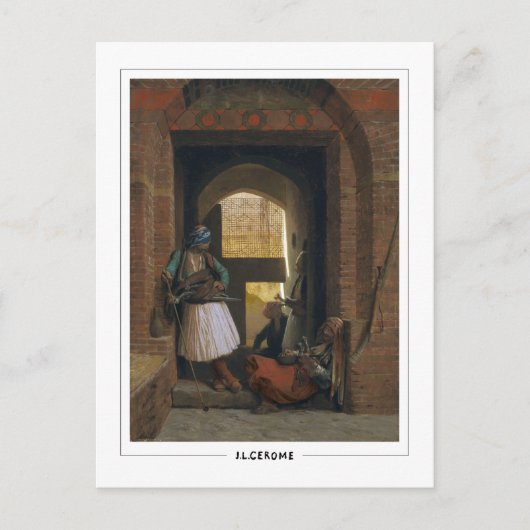 Jean-Léon Gérôme #174 - Kunstkaart Briefkaart (Voorkant)