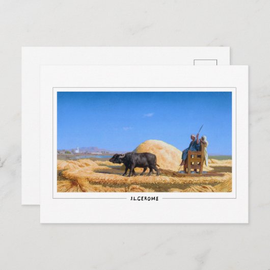 Jean-Léon Gérôme #185 - Briefkaart met fijne kunst (Voorkant / Achterkant)