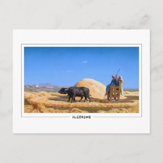 Jean-Léon Gérôme #185 - Briefkaart met fijne kunst (Voorkant)