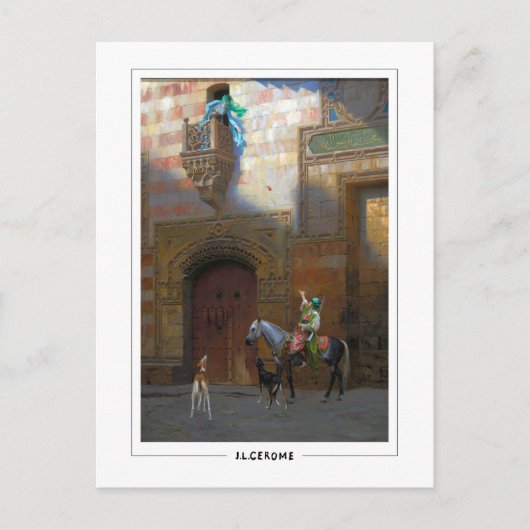 Jean-Léon Gérôme #186 - Fijne Kunst Briefkaart (Voorkant)