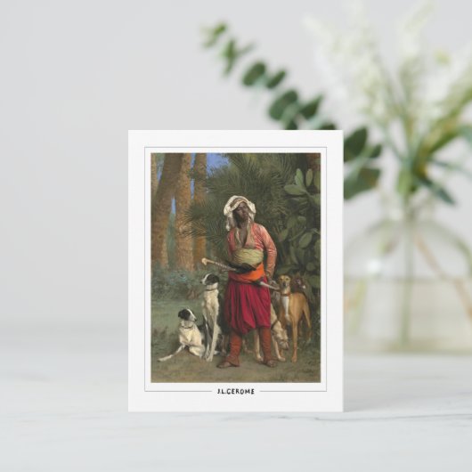 Jean-Léon Gérôme #188 - Fine Art Briefkaart (Staand voorkant)