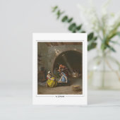 Jean-Léon Gérôme #18 - Fijne Kunst Briefkaart (Staand voorkant)