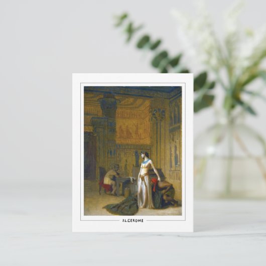 Jean-Léon Gérôme #198 - Fine Art Briefkaart (Staand voorkant)