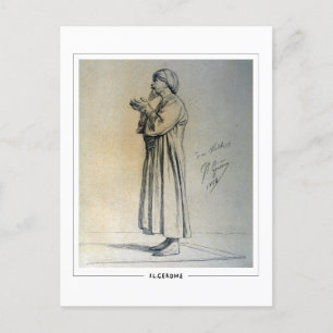 Jean-Léon Gérôme #201 - Briefkaart met fijne kunst