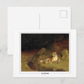 Jean-Léon Gérôme #218 - Fine Art Briefkaart (Voorkant / Achterkant)