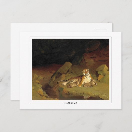 Jean-Léon Gérôme #218 - Fine Art Briefkaart (Voorkant / Achterkant)