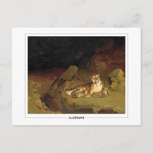 Jean-Léon Gérôme #218 - Kunstpostkaart Briefkaart (Voorkant)