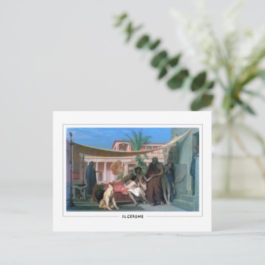 Jean-Léon Gérôme #219 - Fine Art Briefkaart (Staand voorkant)