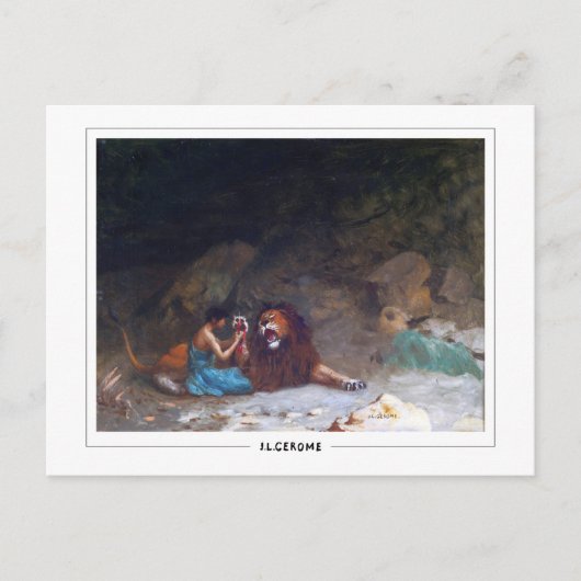 Jean-Léon Gérôme #220 - Briefkaart met fijne kunst (Voorkant)