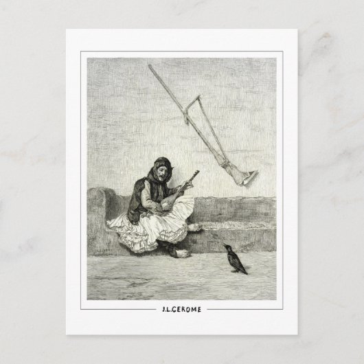 Jean-Léon Gérôme #228 - Kunstkaart Briefkaart (Voorkant)