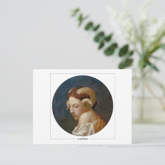 Jean-Léon Gérôme #232 - Briefkaart met fijne kunst (Staand voorkant)