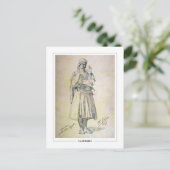 Jean-Léon Gérôme #240 - Briefkaart met fijne kunst (Staand voorkant)