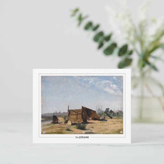 Jean-Léon Gérôme #242 - Briefkaart met fijne kunst (Staand voorkant)