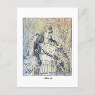 Jean-Léon Gérôme #252 - Briefkaart met fijne kunst