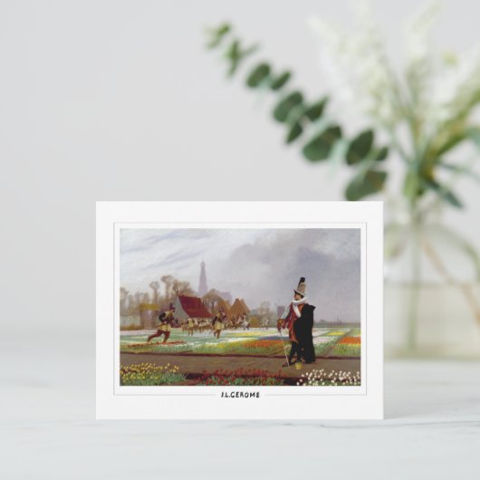 Jean-Léon Gérôme #254 - Briefkaart met fijne kunst (Staand voorkant)