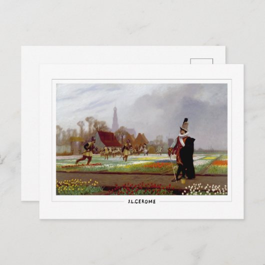 Jean-Léon Gérôme #254 - Briefkaart met fijne kunst (Voorkant / Achterkant)