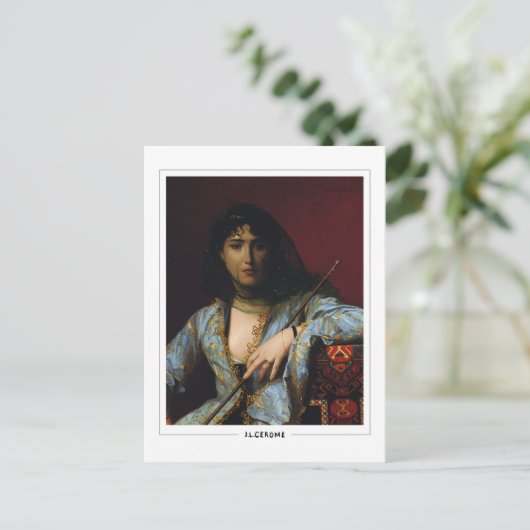 Jean-Léon Gérôme #258 - Fine Art Briefkaart (Staand voorkant)