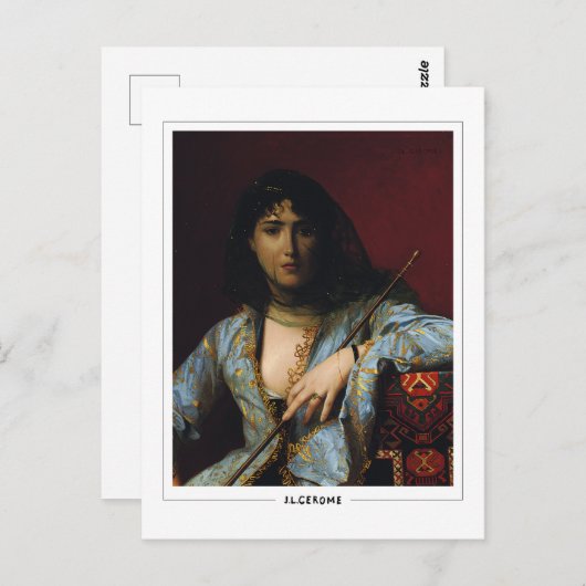 Jean-Léon Gérôme #258 - Fine Art Briefkaart (Voorkant / Achterkant)