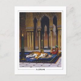 Jean-Léon Gérôme #28 - Briefkaart met fijne kunst