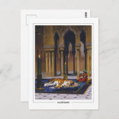 Jean-Léon Gérôme #28 - Briefkaart met fijne kunst (Voorkant / Achterkant)