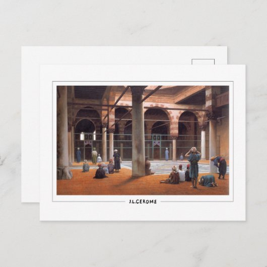 Jean-Léon Gérôme #297 - Briefkaart met fijne kunst (Voorkant / Achterkant)