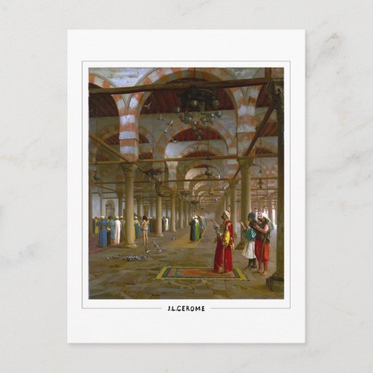 Jean-Léon Gérôme #2 - Briefkaart met fijne kunst (Voorkant)