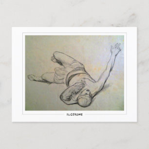 Jean-Léon Gérôme #307 - Briefkaart met fijne kunst