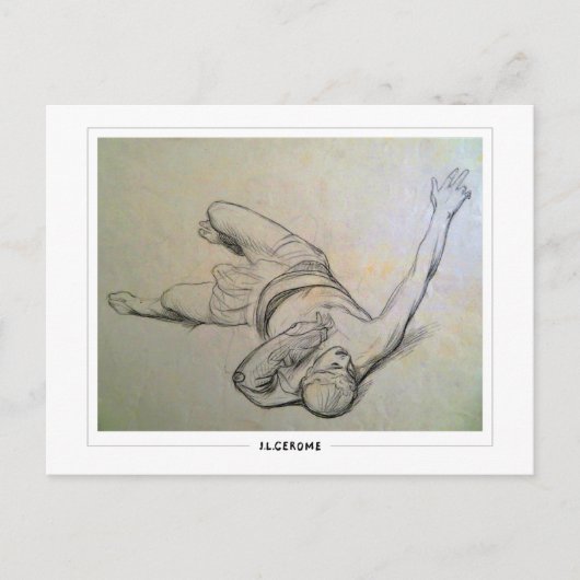 Jean-Léon Gérôme #307 - Briefkaart met fijne kunst (Voorkant)