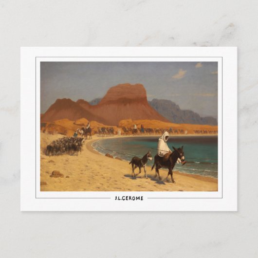 Jean-Léon Gérôme #332 - Briefkaart met fijne kunst (Voorkant)