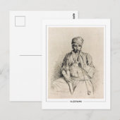 Jean-Léon Gérôme #345 - Briefkaart met fijne kunst (Voorkant / Achterkant)