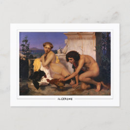 Jean-Léon Gérôme #34 - Kunstmatig Briefkaart