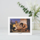 Jean-Léon Gérôme #34 - Kunstmatig Briefkaart (Staand voorkant)