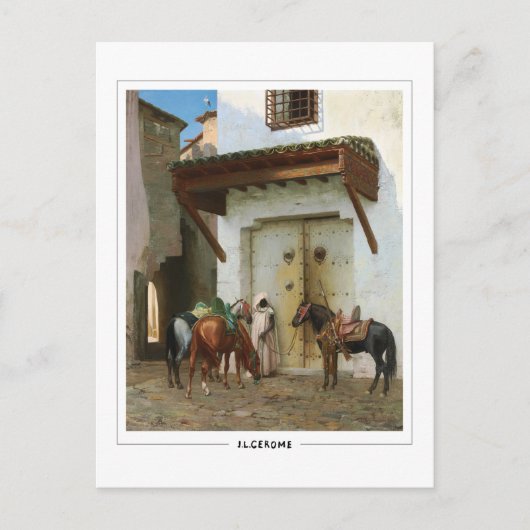 Jean-Léon Gérôme #37 - Kunstpostkaart Briefkaart (Voorkant)