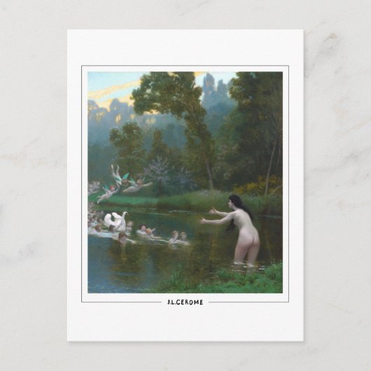 Jean-Léon Gérôme #5 - Kunstpostkaart Briefkaart (Voorkant)