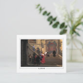 Jean-Léon Gérôme #61 - Briefkaart met fijne kunst (Staand voorkant)