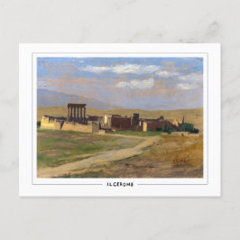 Jean-Léon Gérôme #6 - Briefkaart met fijne kunst