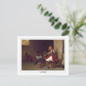 Jean-Léon Gérôme #76 - Briefkaart met fijne kunst (Staand voorkant)