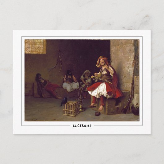 Jean-Léon Gérôme #76 - Briefkaart met fijne kunst (Voorkant)