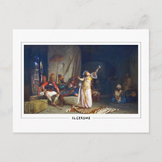 Jean-Léon Gérôme #87 - Kunstpostkaart Briefkaart (Voorkant)
