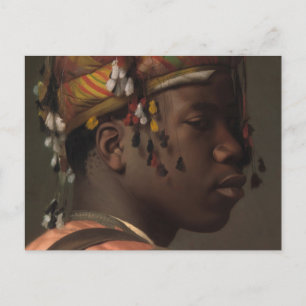 Jean-Leon Gerome Black Bashi-Bazouk (aangezicht) 1 Briefkaart