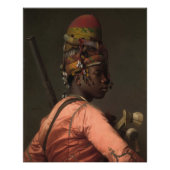 Jean-Leon Gerome Black Bashi-Bazouk ca 1869 Poster (Voorkant)