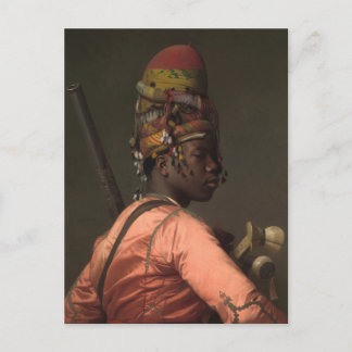 Jean-Leon Gerome Black Bashi-Bazouk circa 1869 Briefkaart
