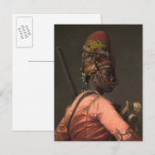 Jean-Leon Gerome Black Bashi-Bazouk circa 1869 Briefkaart (Voorkant / Achterkant)