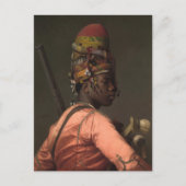 Jean-Leon Gerome Black Bashi-Bazouk circa 1869 Briefkaart (Voorkant)