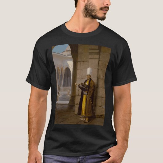Jean Leon Gerome -De staande drager, ontvouwt T T-shirt (Voorkant)