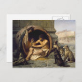 Jean-Leon Gerome- Diogenes Briefkaart (Voorkant / Achterkant)