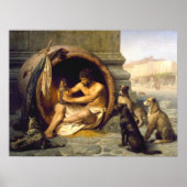 Jean-Léon Gérôme Diogenes - Filosofie Poster (Voorkant)