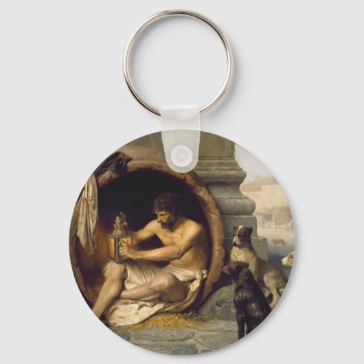 Jean-Leon Gerome- Diogenes Sleutelhanger (Voorkant)